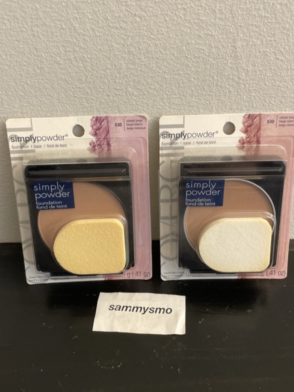 Covergirl simply Powder Foundation # 530 Classic Beige x2